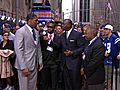 Tyron,  Rahim, and Joe on the red carpet