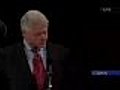 Bill Clinton agrees with Bush about the New World