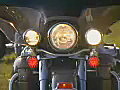 Royalty Free Stock Video SD Footage Pan Left to a Sea of Bikes at the Fun in the Sun Toy Run in Ft. Lauderdale,  Florida in 2003