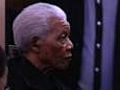 Nelson Mandela attends funeral