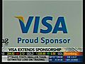 Visa Extends Sponsorship