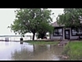 6/11/11 Watching an Historic Building Flounder in the Missouri River Flood