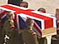 Hundreds Pay Respects To Soldiers