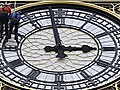 Spektakuläre Höhenarbeit am Big Ben