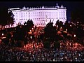 El tenor Plácido Domingo,  ovacionado en el Teatro Real de Madrid
