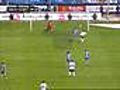 Morientes anota el tercer tanto en el minuto 83