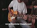 Epiphone Les Paul Standard Electric Guitar Demo - Rockstar Music Supply - Jordan Layne Bourland