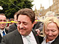 BNP leader pelted with eggs outside parliament