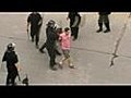 Protesters,  police clash in China