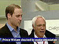 Prince William stunned at Christchurch quake damage