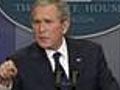 Bush&#039;s Farewell News Conference