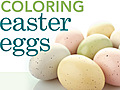 Coloring Easter Eggs