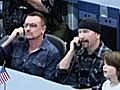 U2 Calls Astronauts in Space