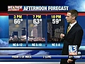 VIDEO: 13WHAM Weather Authority Forecast,  09-11-09 Midday