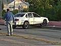 Car hangs over SW 7th Avenue Bridge in Fort Lauderdale