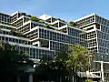 Royalty Free Stock Video HD Footage Government Office Building in Downtown Ft. Lauderdale,  Florida