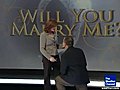 Wedding Proposal On The Weather Channel