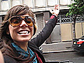 Christina Perri: Posted - Christina Tours New York City In A Pedicab