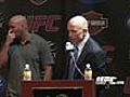 UFC 100 Pre Fight Press Conference - GSP and Alves