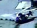 CCTV of dramatic heli crash