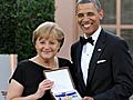 Obama verleiht Merkel Freiheitsmedaille