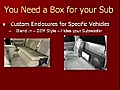 Car Subwoofer Boxes and Custom Enclosures-What is Best?