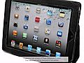 Snugg iPad 2 Leather Case Cover and Flip Stand for the Apple iPad 2 (Black)