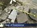 Several Headstones Dumped In Maywood Alley