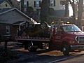 RAW VIDEO: Car Towed From Crash Scene