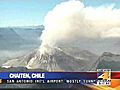 Volcano erupts in Chile