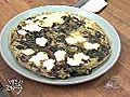 Frittata with rainbow chard