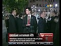 Başbakan Recep Tayyip Erdoğan’a İspanya&#039;da Ayakkabı Fırlattılar