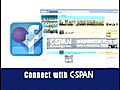 Connect with C-SPAN Promo