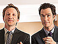 Breckin Meyer and Mark-Paul Gosselaar: Drinking on the Job?