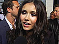 Nina Dobrev Likes The Boys