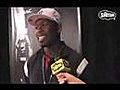 christabelle28 rides shotgun with 50 Cent at 2007 SEMA Show