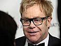 Sir Elton John Raises Money to Fight AIDS