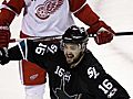 San Jose ousted Detroit in NHL play