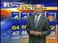 Marty Bass Has Your Afternoon Forecast