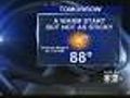 Weather: A Warm,  Sunny First Day Of Summer