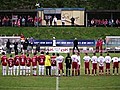Danish schoolboys football game turned into a Uefa tie