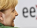 Merkel besucht Strombörse in Leipzig