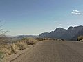 Driving Red Rock Loop Bike 1 Stock Footage