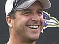 Ravens’ Harbaugh addresses the team injuries and progress