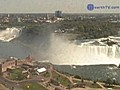 Natur- Schauspiel an den Niagara- Fällen