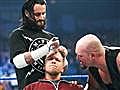 CM Punk initiates a member of the WWE Universe into the 