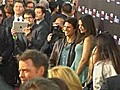 Tom Cruise and Katie Holmes hit the carpet for 