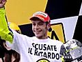 Valentino Rossi sul tetto del mondo