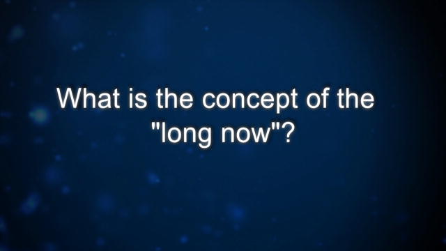 Curiosity: Danny Hillis: On the &#039;Long Now&#039;