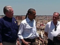 President Obama Tours Tornado Damage in Joplin